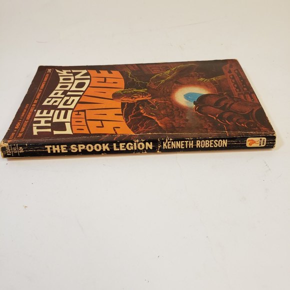 Vintage Sci Fi The Spook Legion Doc Savage#16 1967 1st Bantam Printing K Robeson - Picture 4 of 9